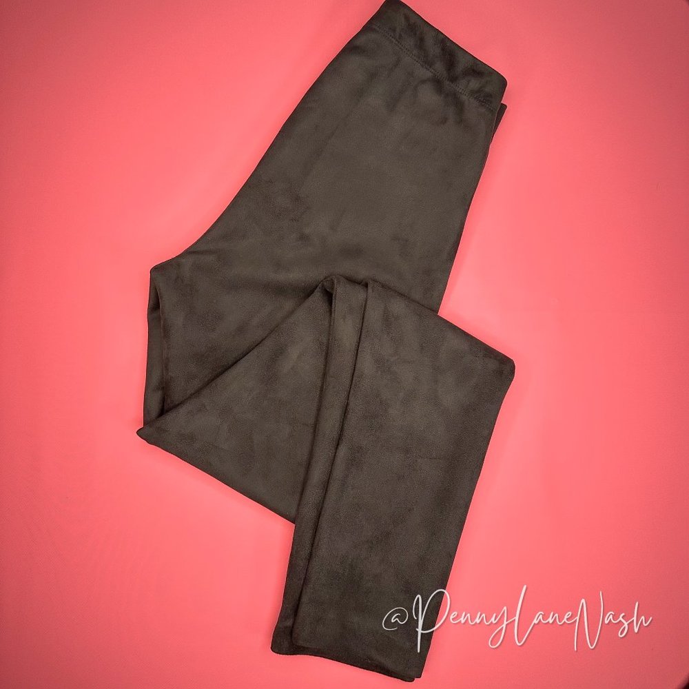 BCBGMaxazria Mason Faux Suede Legging Black - Picture 11 of 11